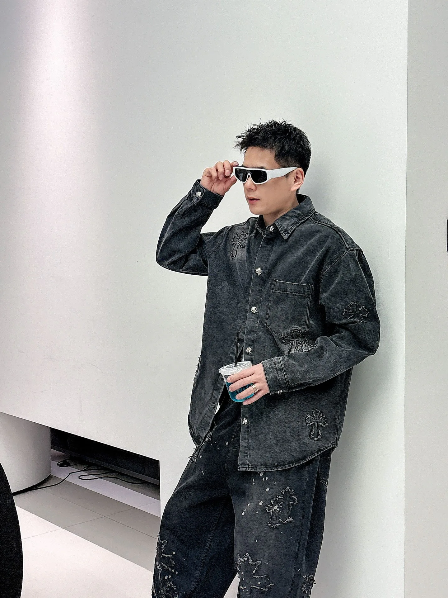 Куртки И Пуховики Мужские Chrome Hearts 787685