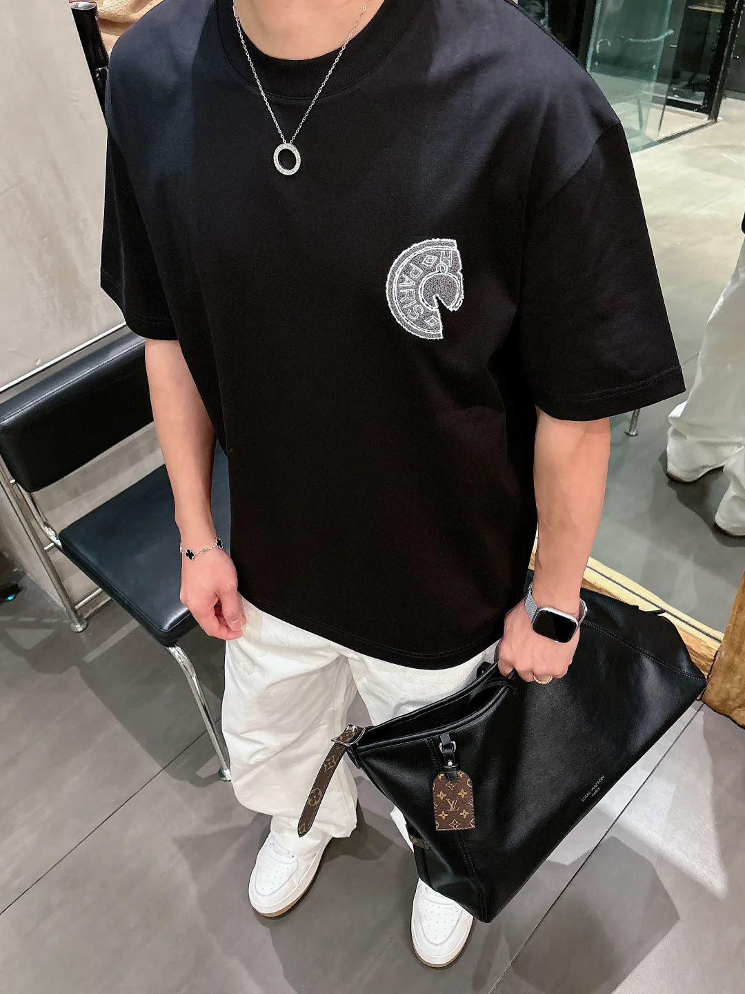 Футболки Мужские Hermes 9465264