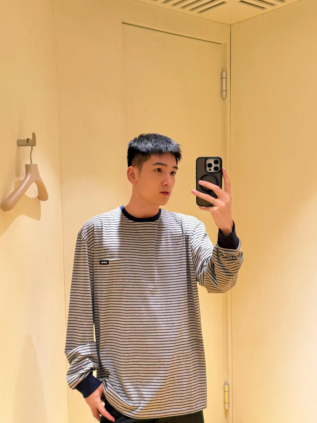 Лонгсливы Мужские Miu Miu 9226537