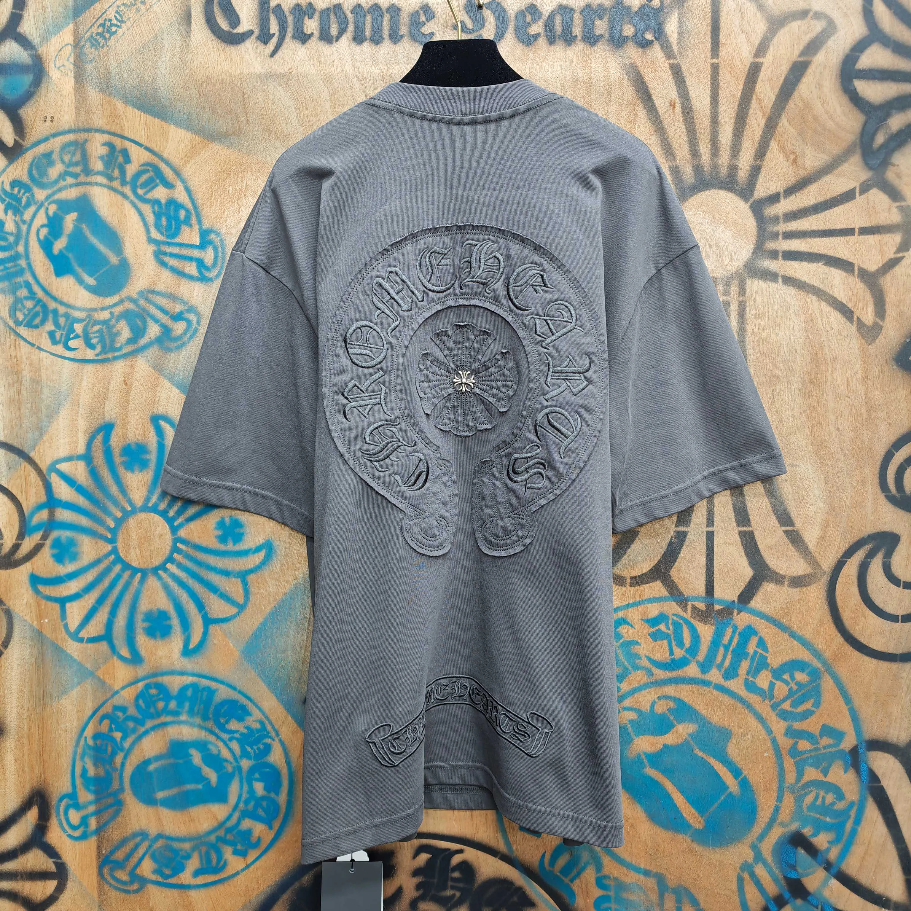 Лонгсливы Мужские Chrome Hearts 12315841