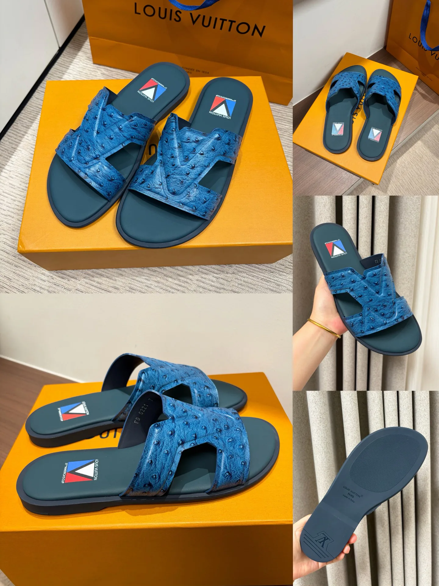 Шлепанцы Мужские Louis Vuitton 12826631