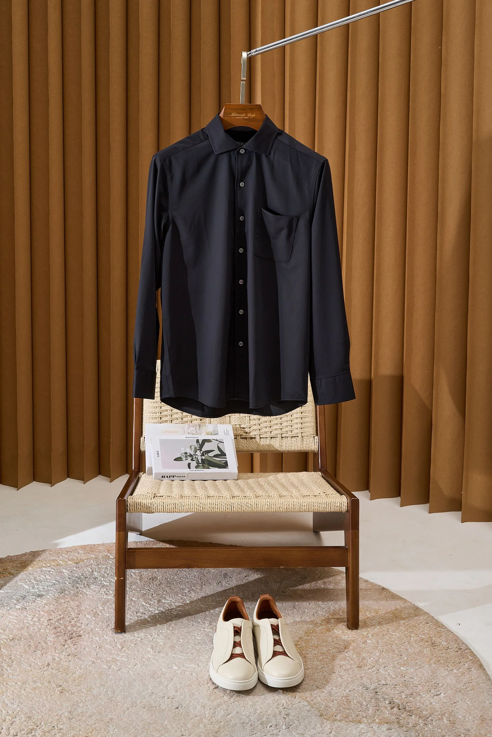 Рубашки Мужские Zegna 18509981