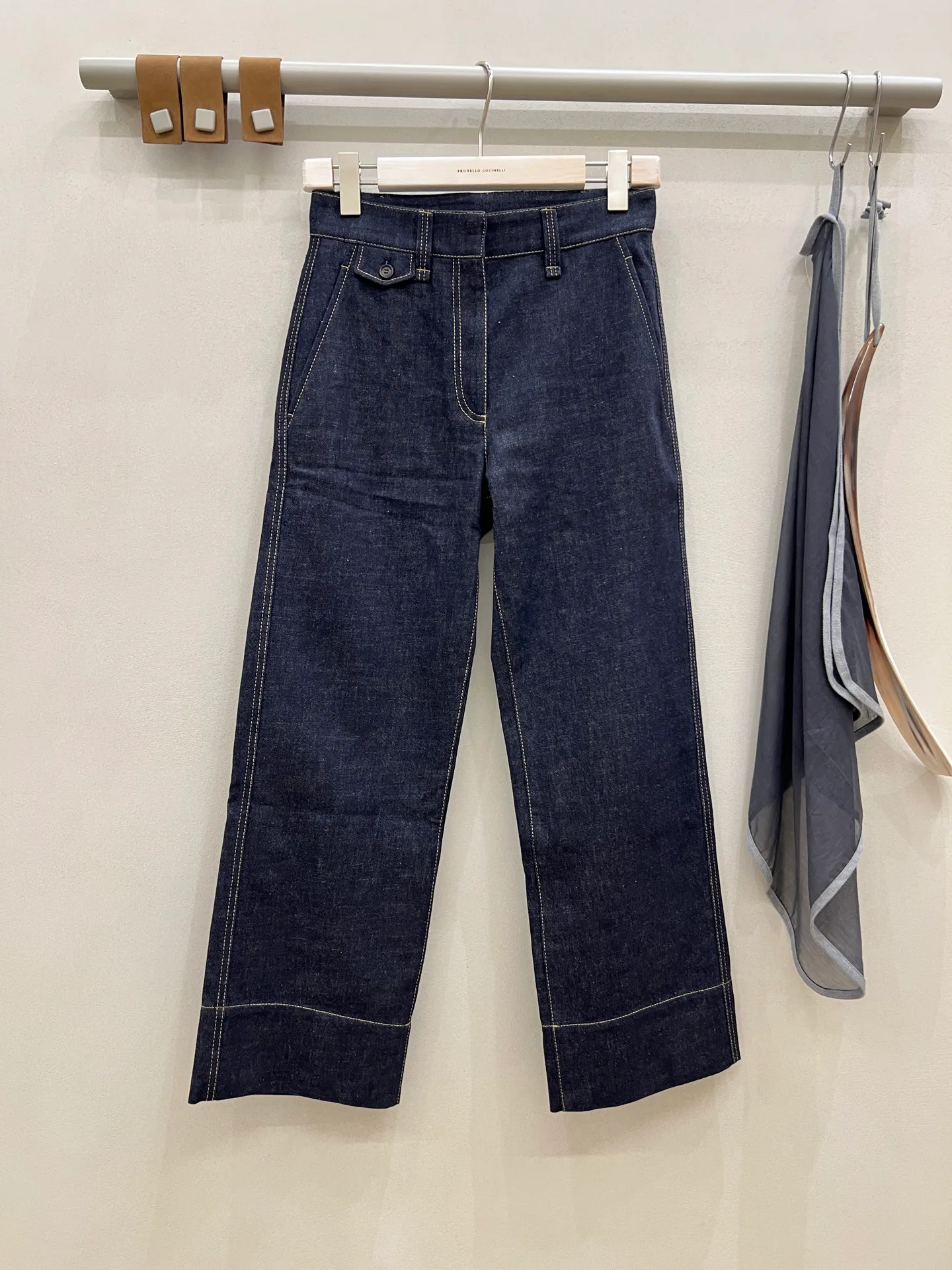 Джинсы Женские Brunello Cucinelli 5869937