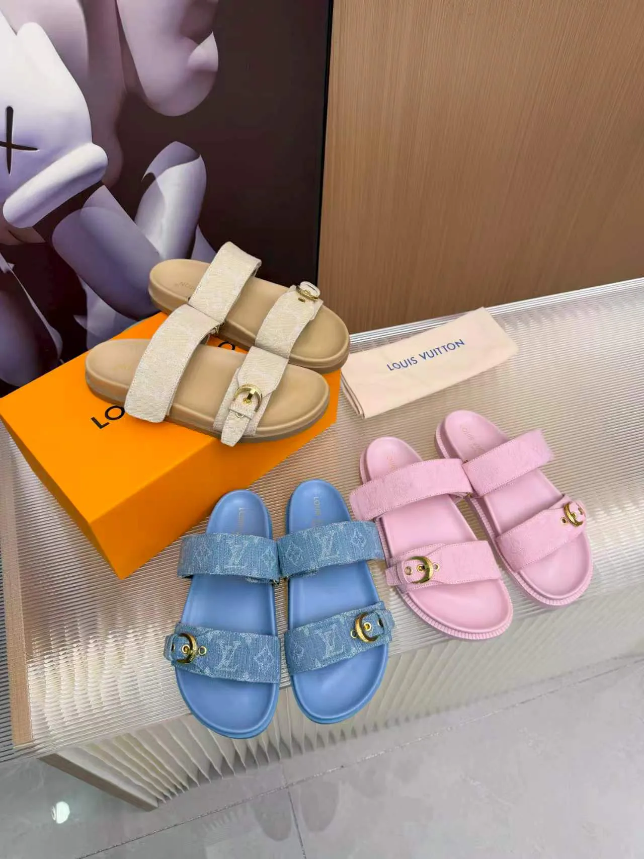 Шлепанцы Женские Louis Vuitton 11633021