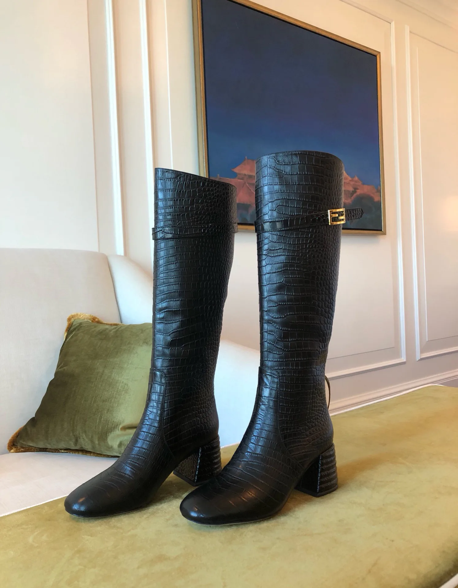 Сапоги Женские Fendi 1160041