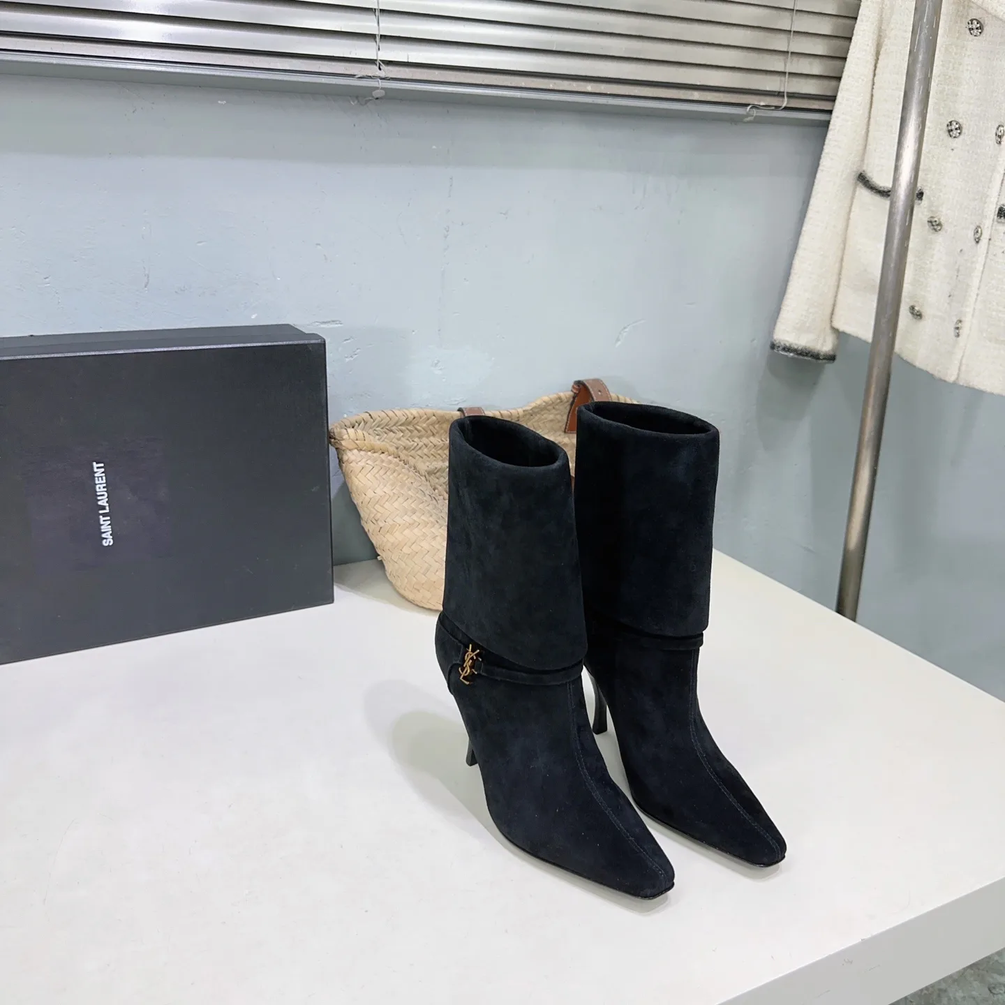 Ботильоны Женские Saint Laurent 19038979
