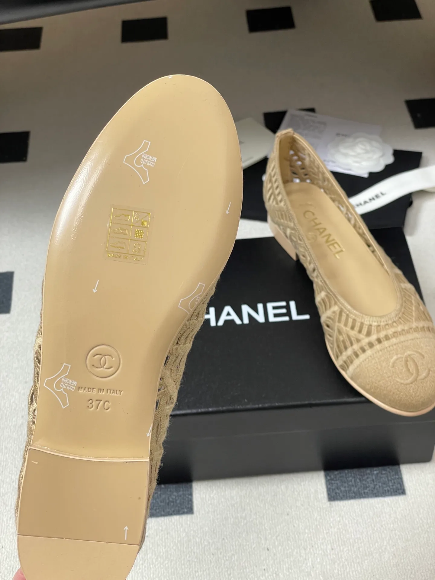 Балетки Женские Chanel 454144