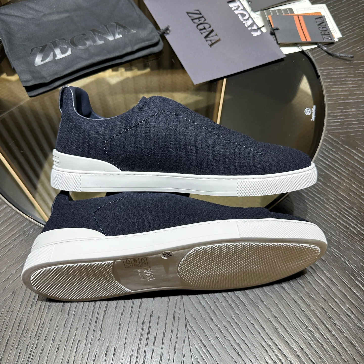 Кроссовки Мужские Zegna 18694063