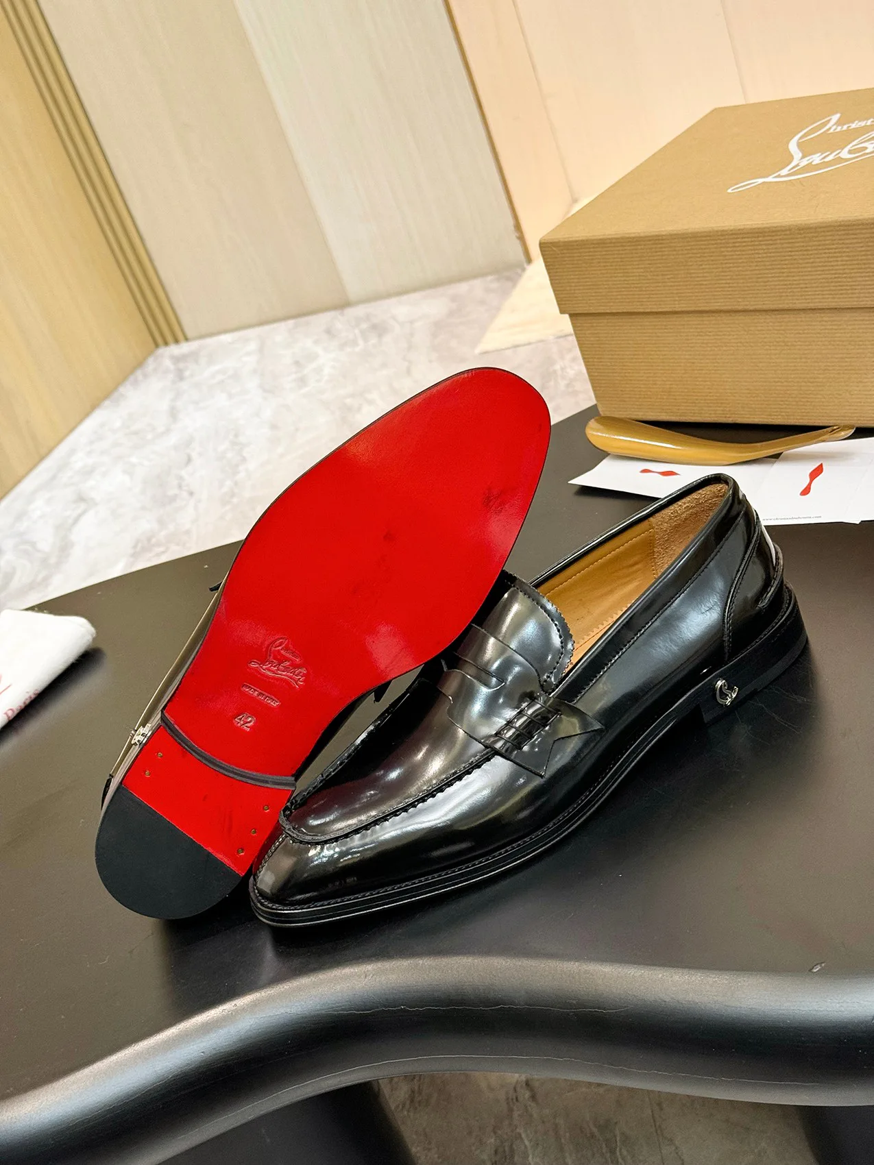 Лоферы И Туфли Мужские Christian Louboutin 18117269
