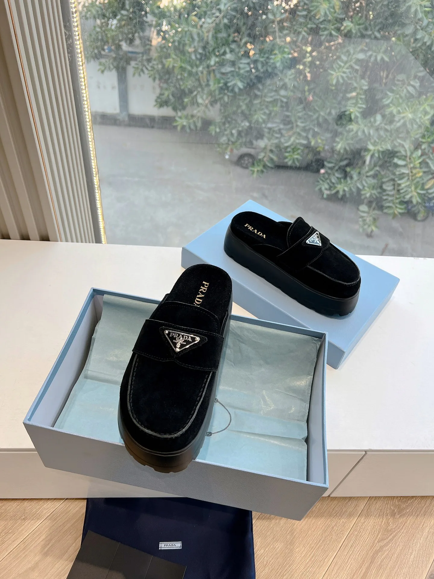 Мюли И Сабо Женские Prada 9775