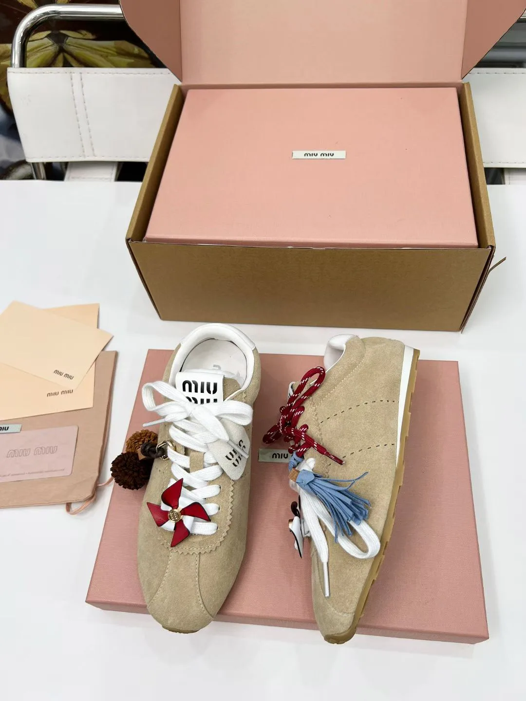 Кроссовки Женские Miu Miu 85734