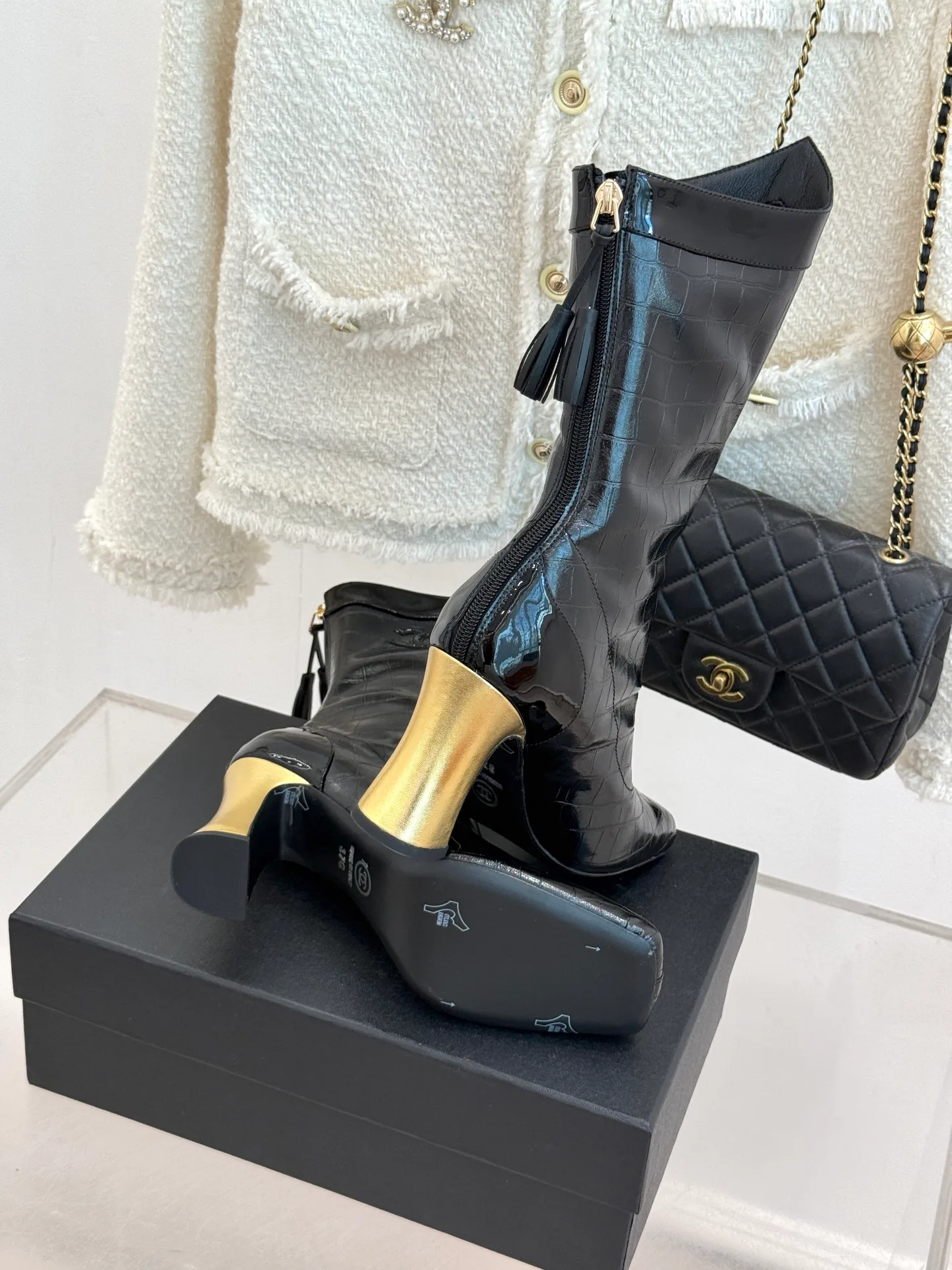 Сапоги Женские Chanel 17425400