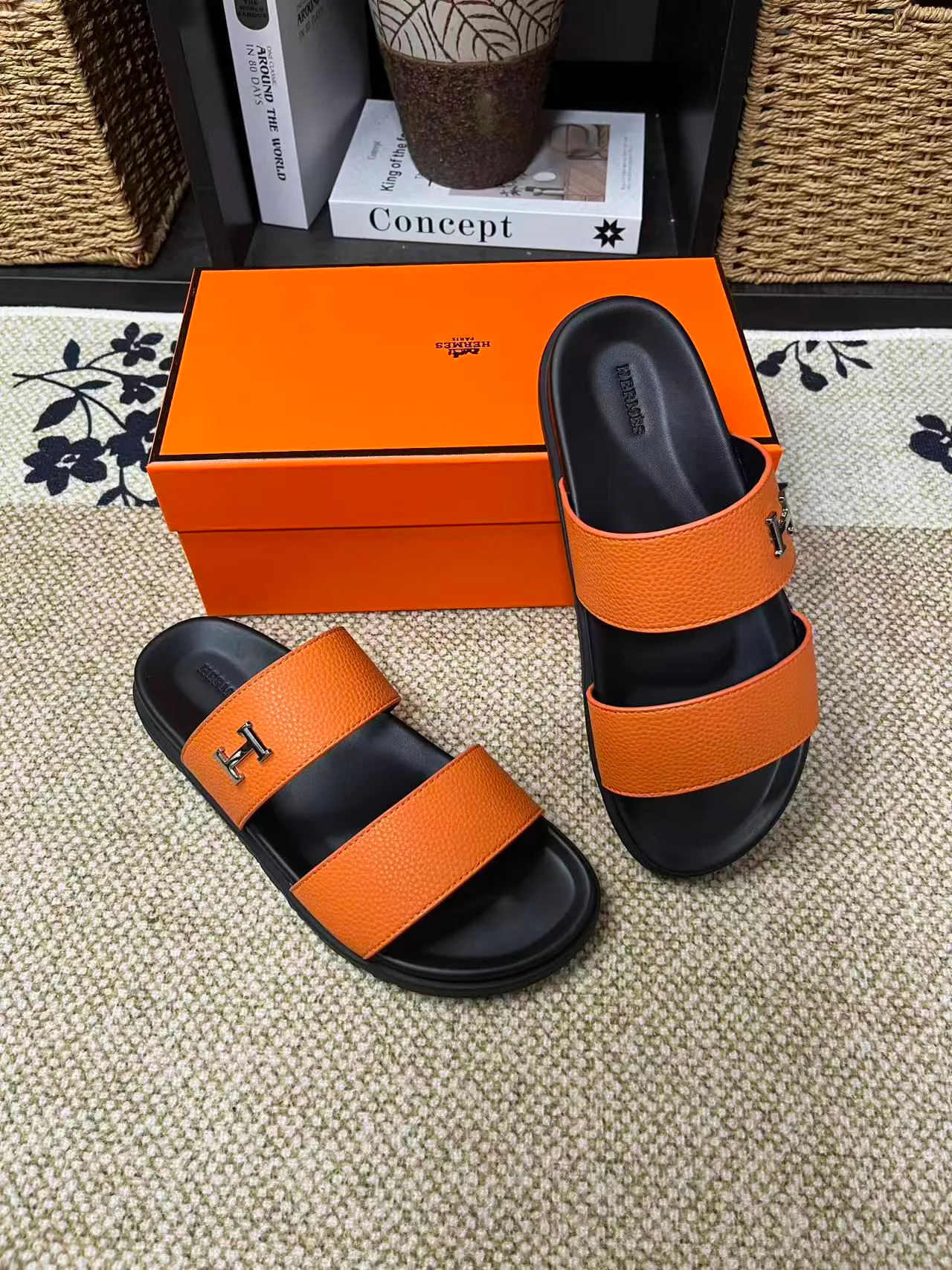 Шлепанцы Женские Hermes 991648