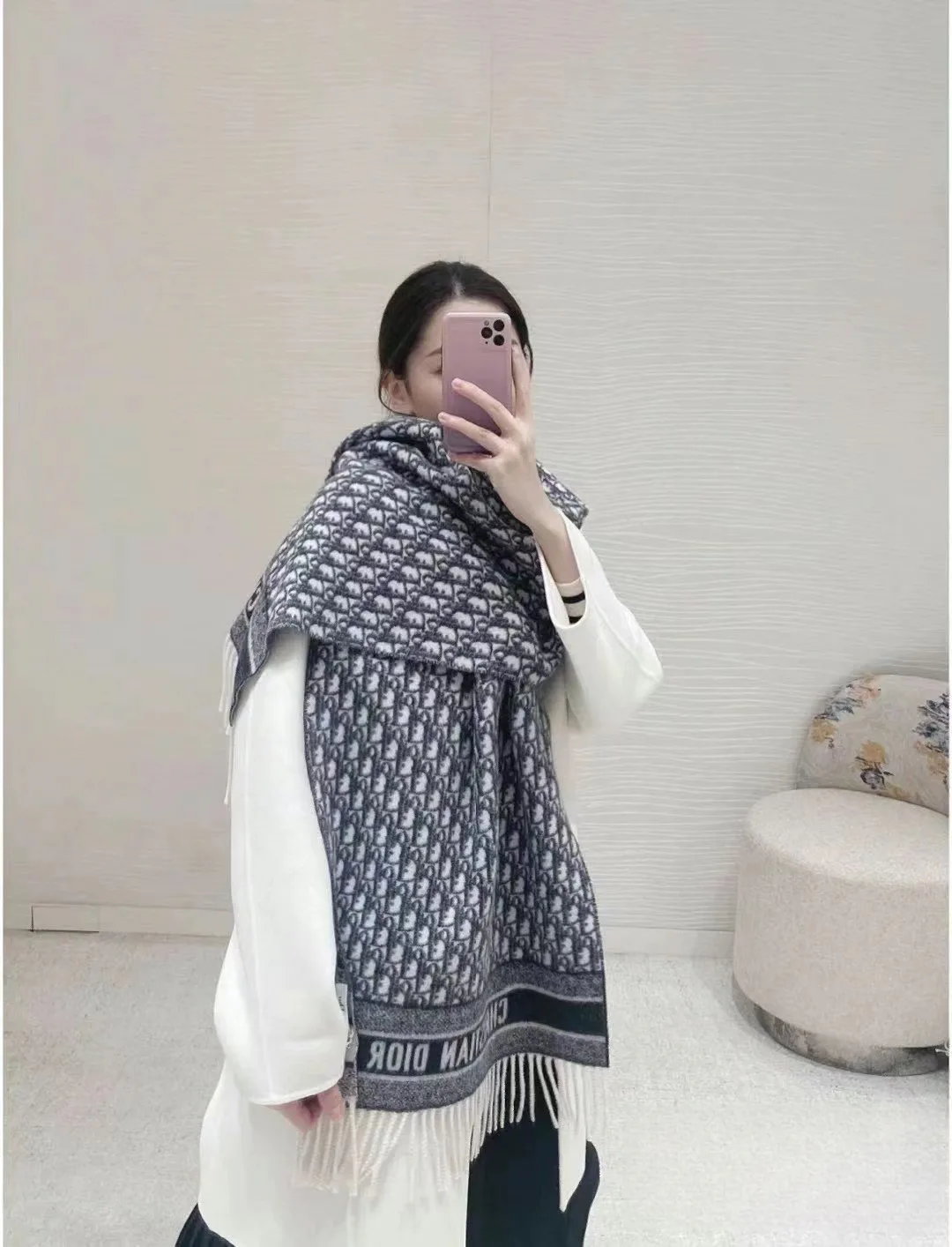 Шарфы Christian Dior 1736