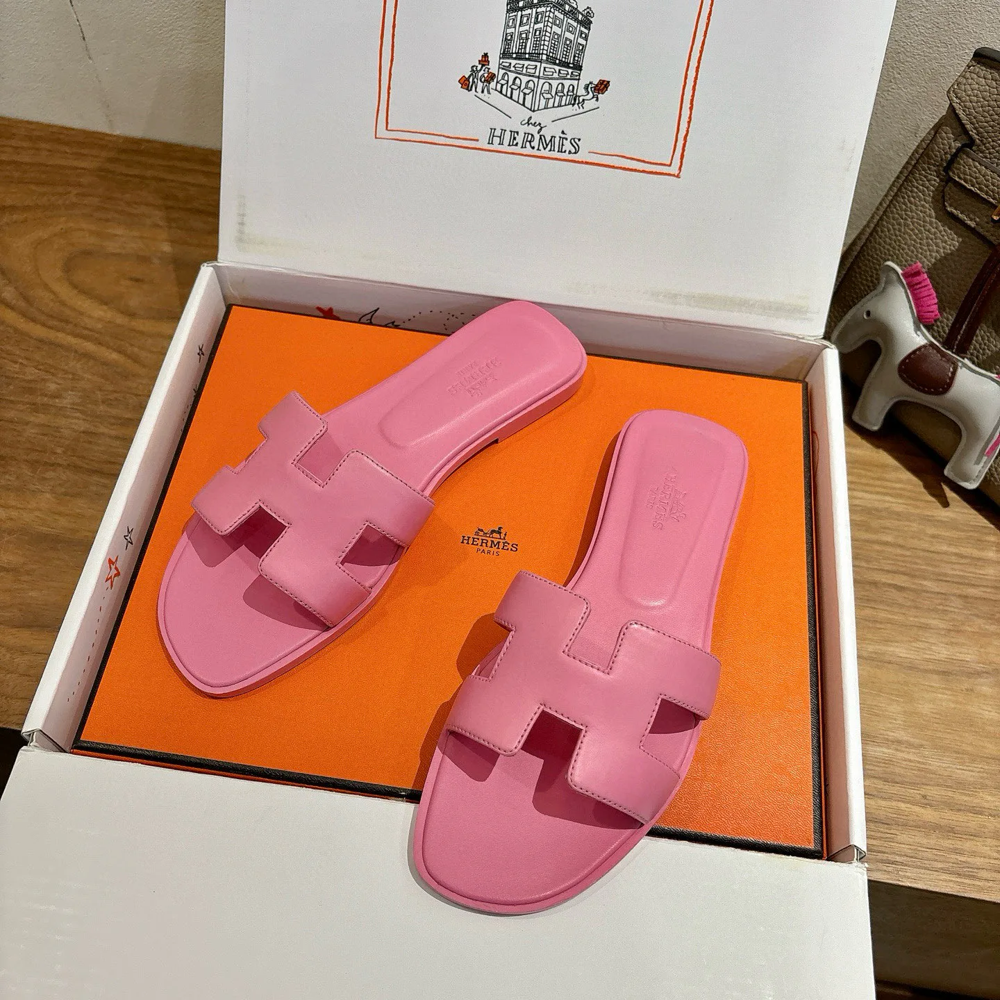 Шлепанцы Женские Hermes 396996