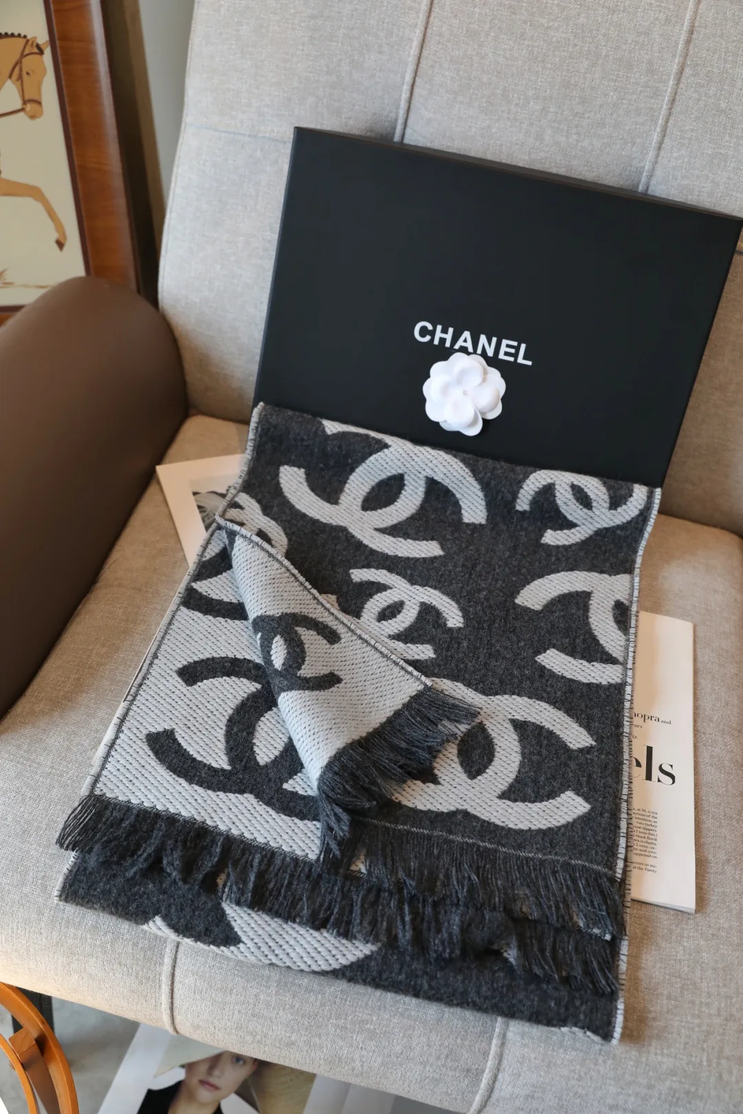 Шарфы Chanel 18618576