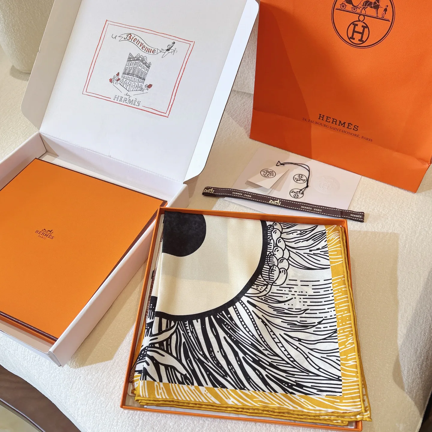 Платки Hermes 6072008