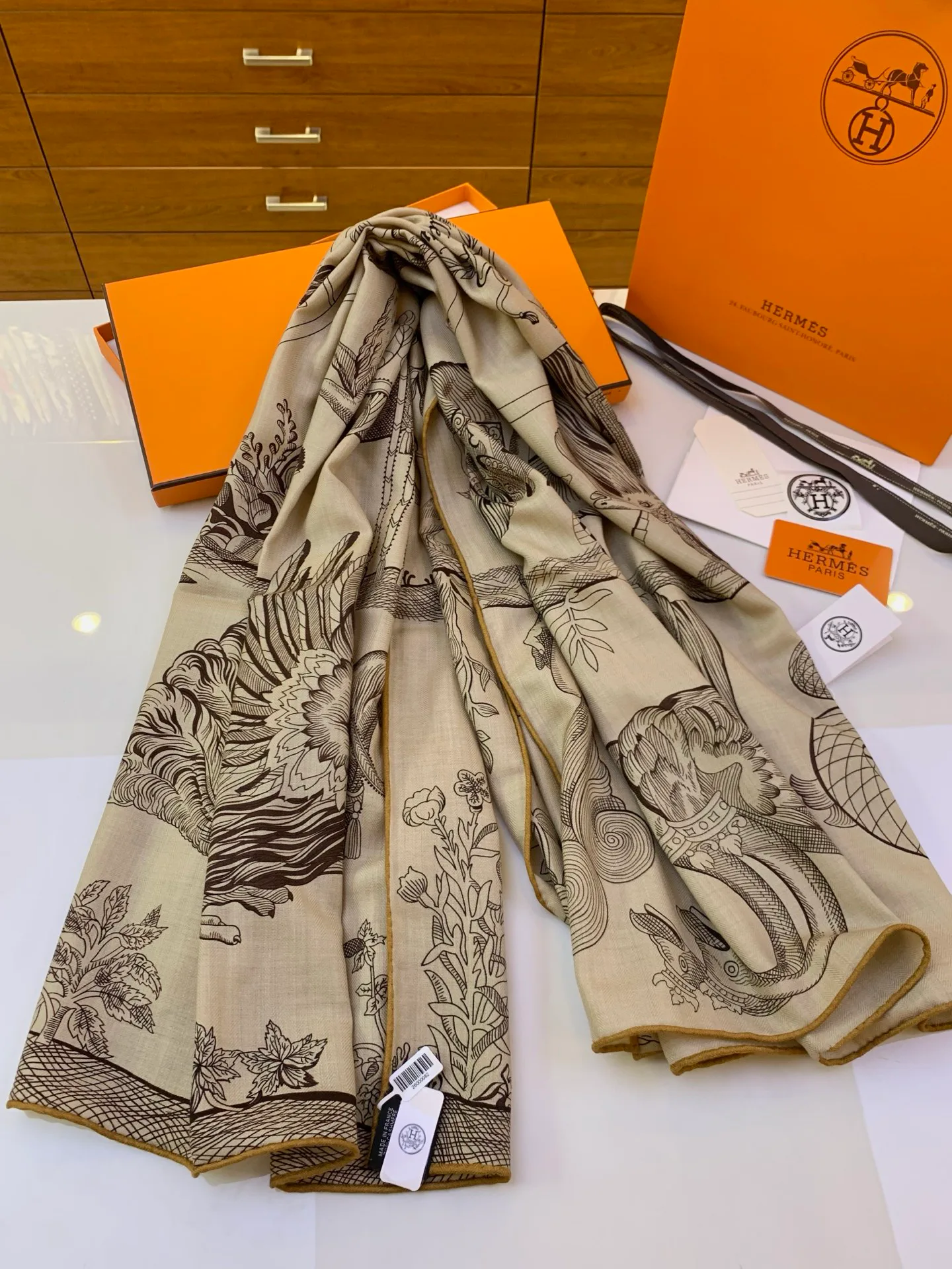 Шарфы Hermes 17712853