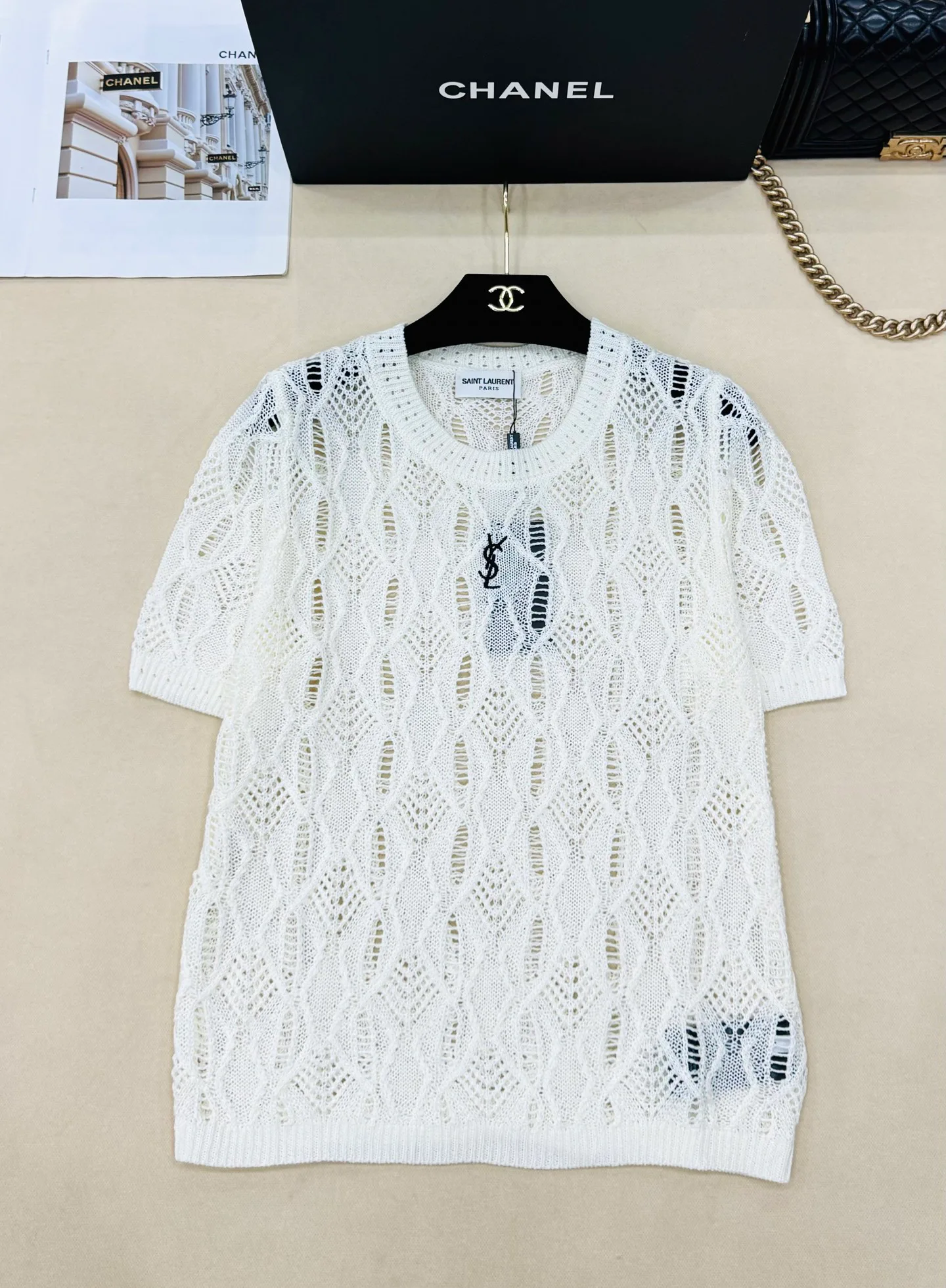 Футболки Женские Saint Laurent 17578835