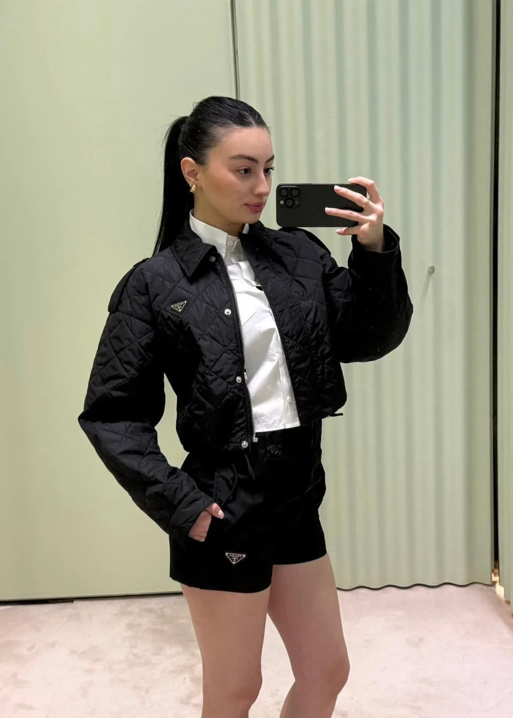 Куртки И Пуховики Женские Prada 7242