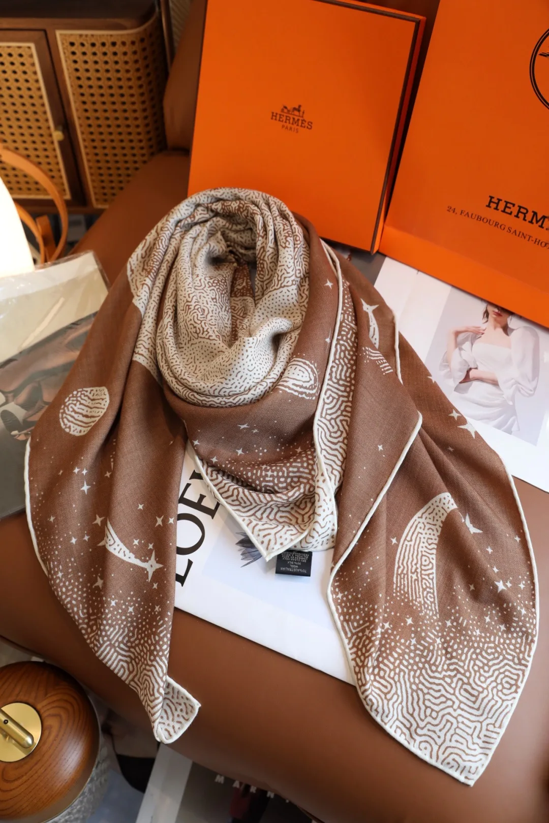 Шарфы Hermes 1090492