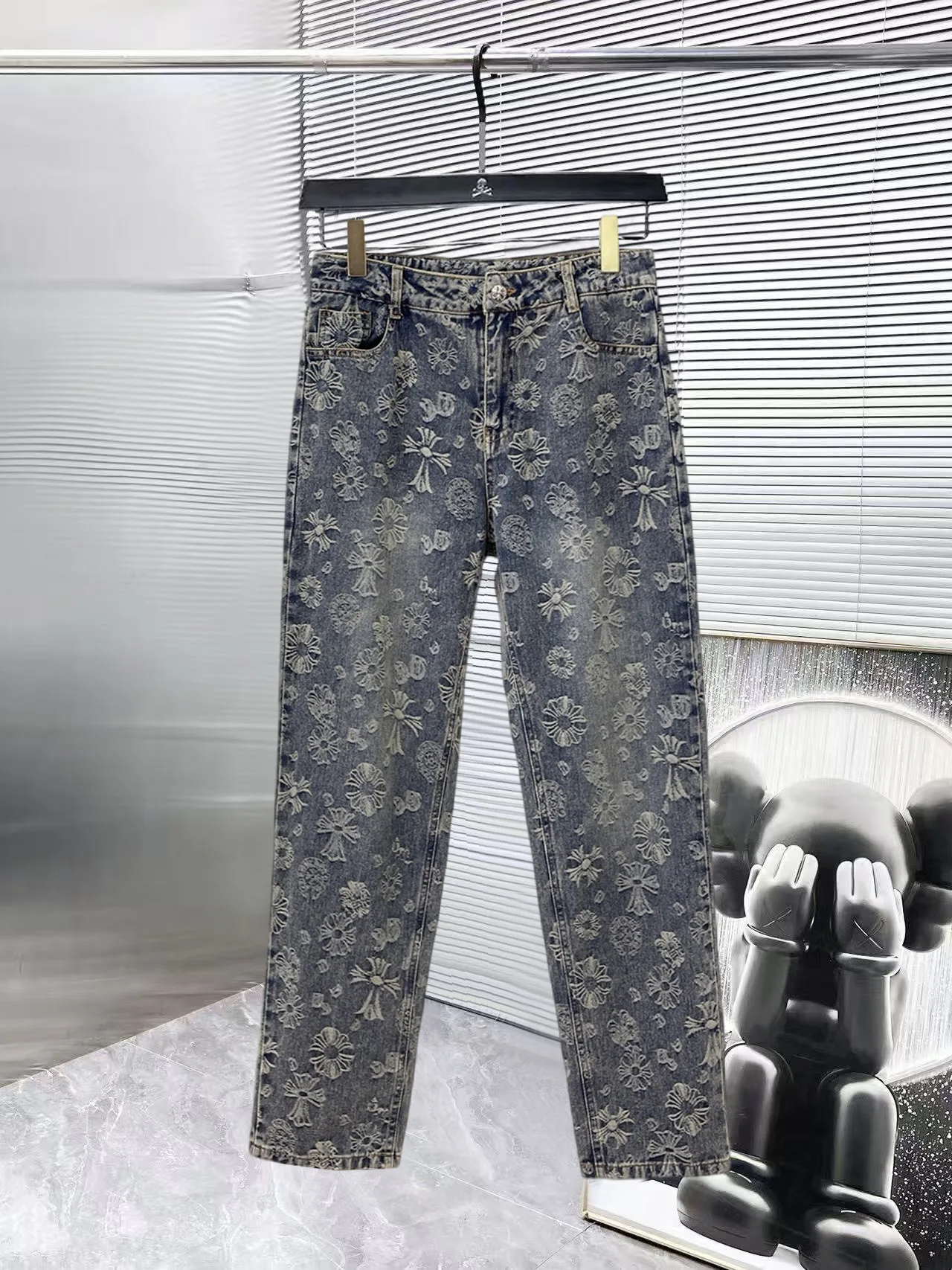 Джинсы Мужские Chrome Hearts 18499651