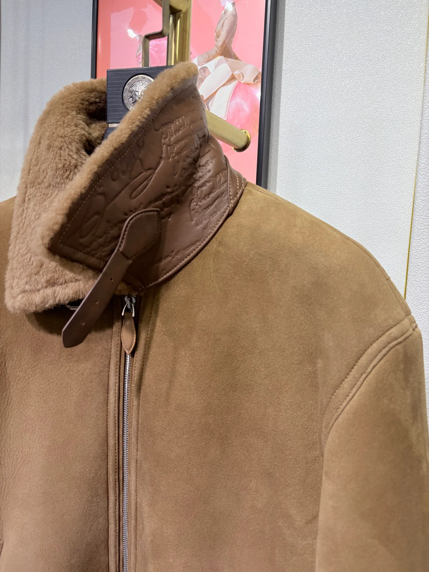 Кожаные Куртки И Дублёнки Мужские Berluti 1249515