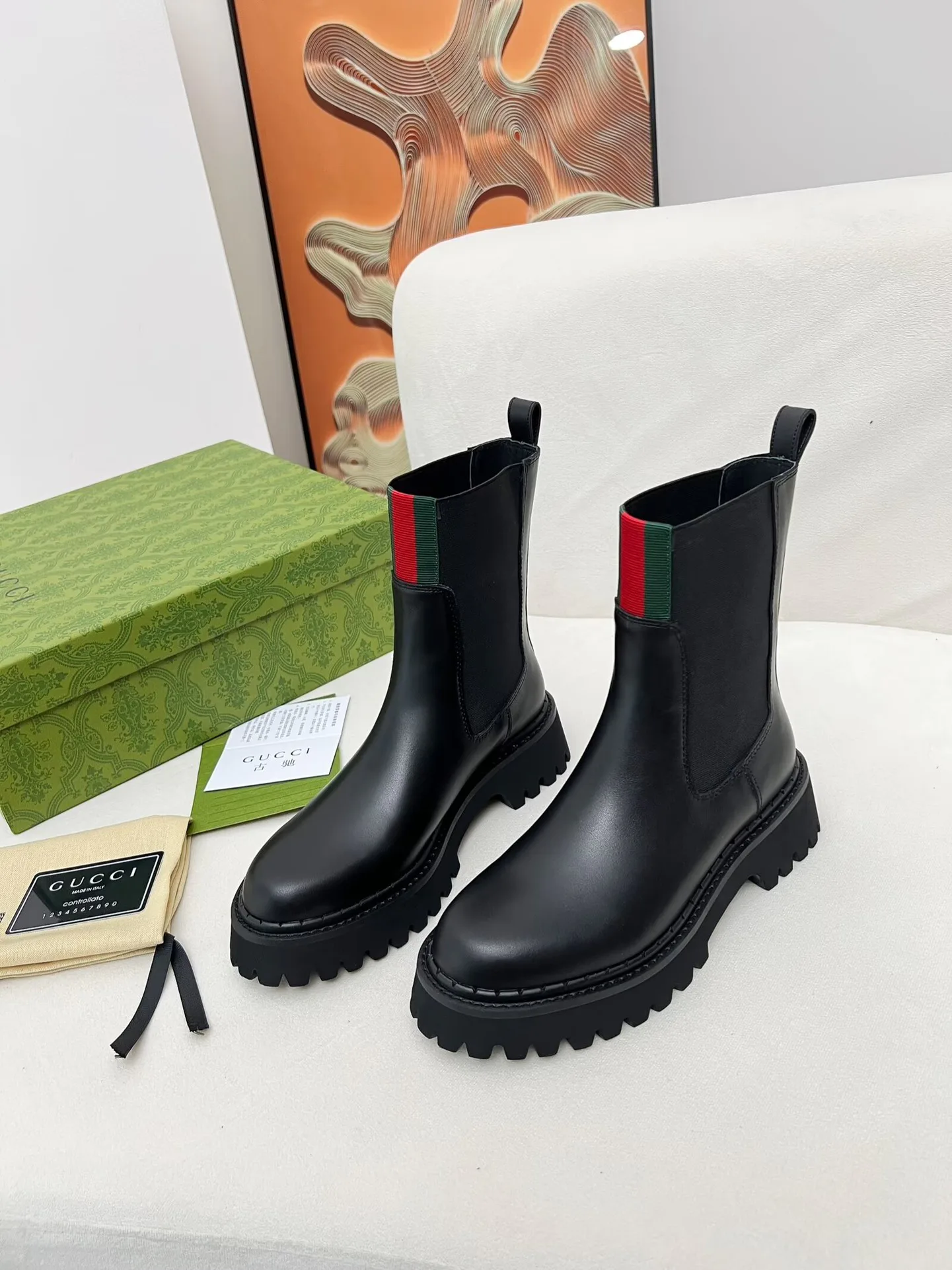 Ботинки Женские Gucci 5350891