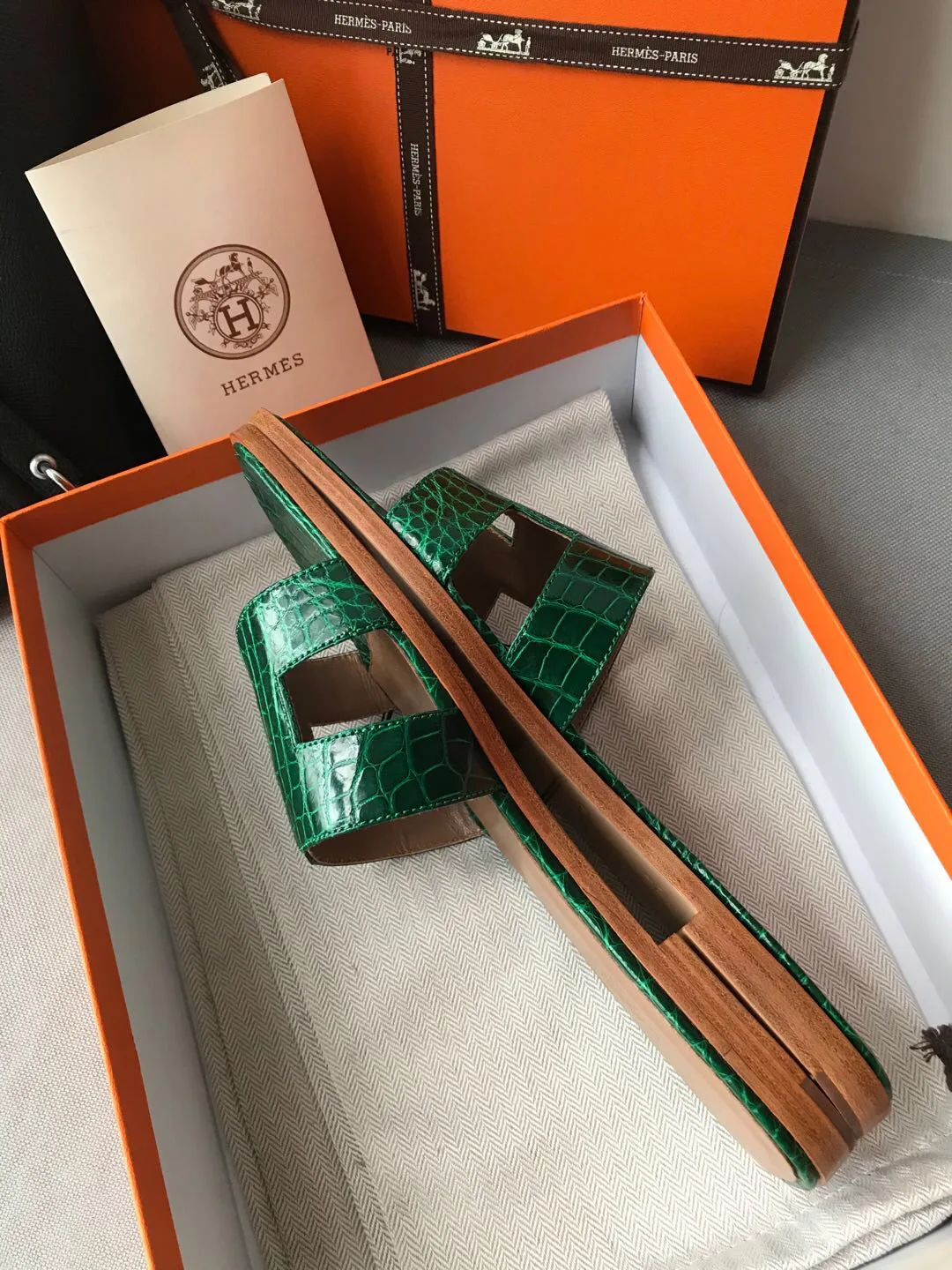 Шлепанцы Женские Hermes 3967605