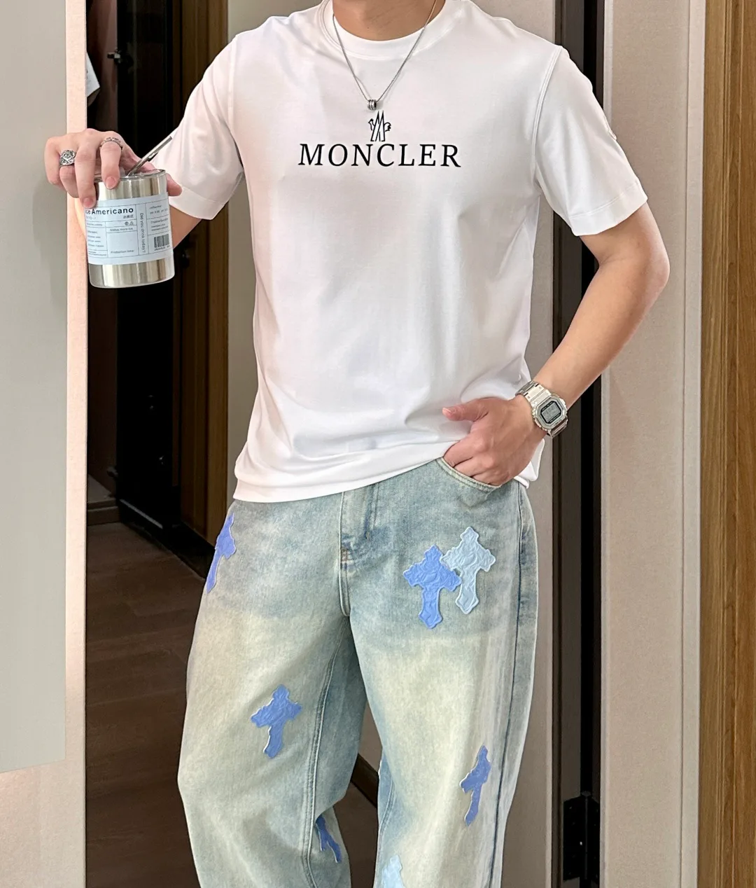 Футболки Мужские Moncler 11688215
