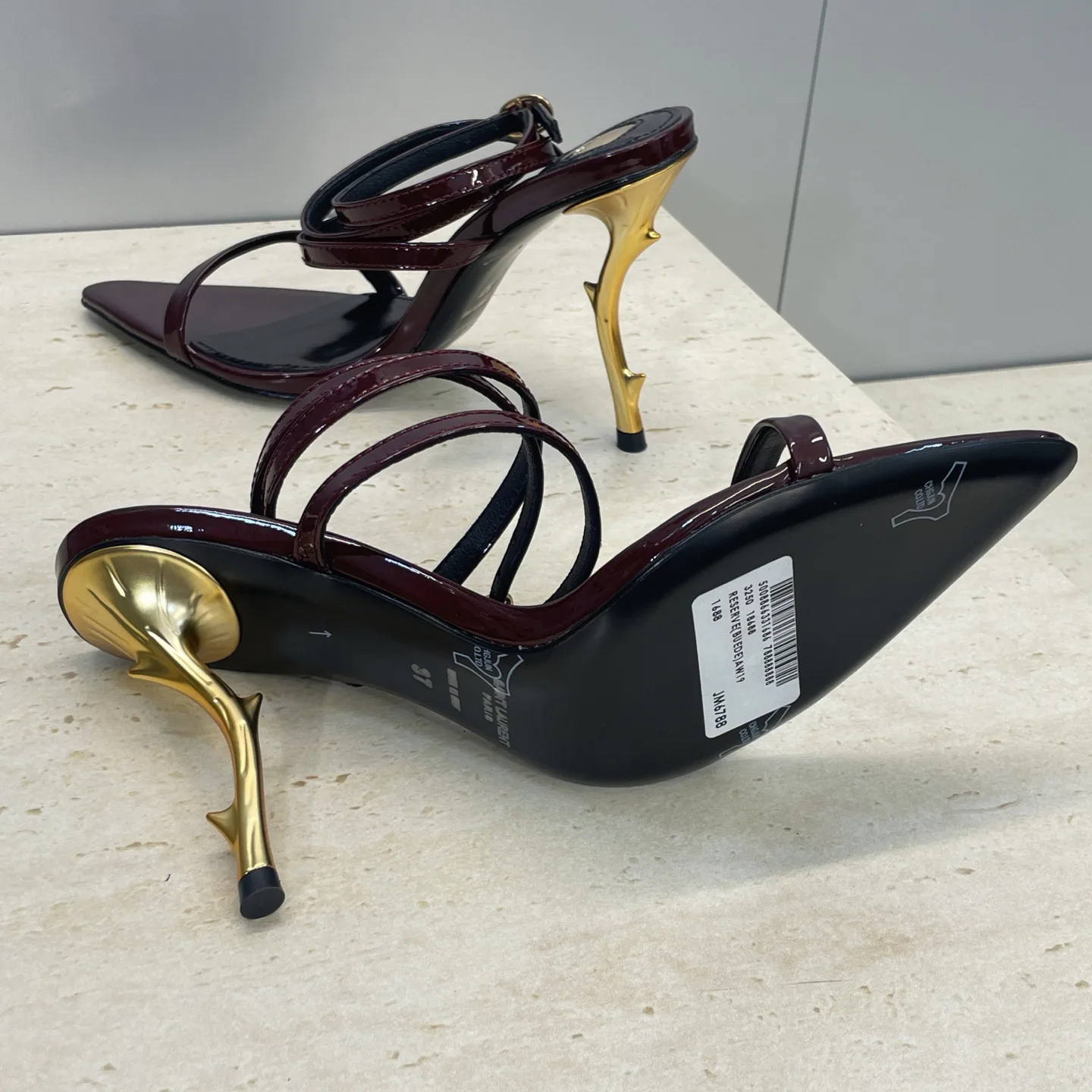 Босоножки Женские Saint Laurent 3009102