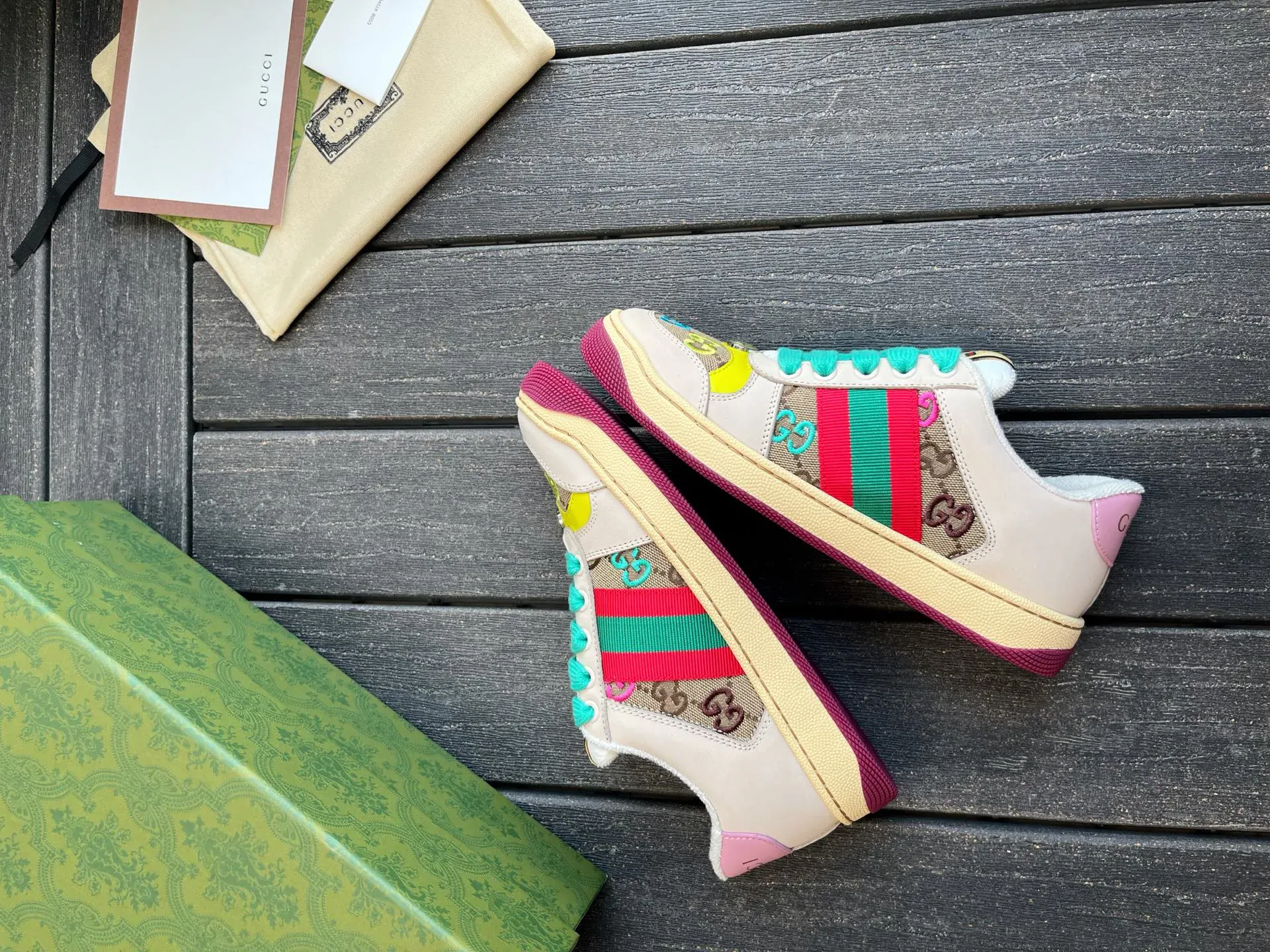 Кроссовки Женские Gucci 65895