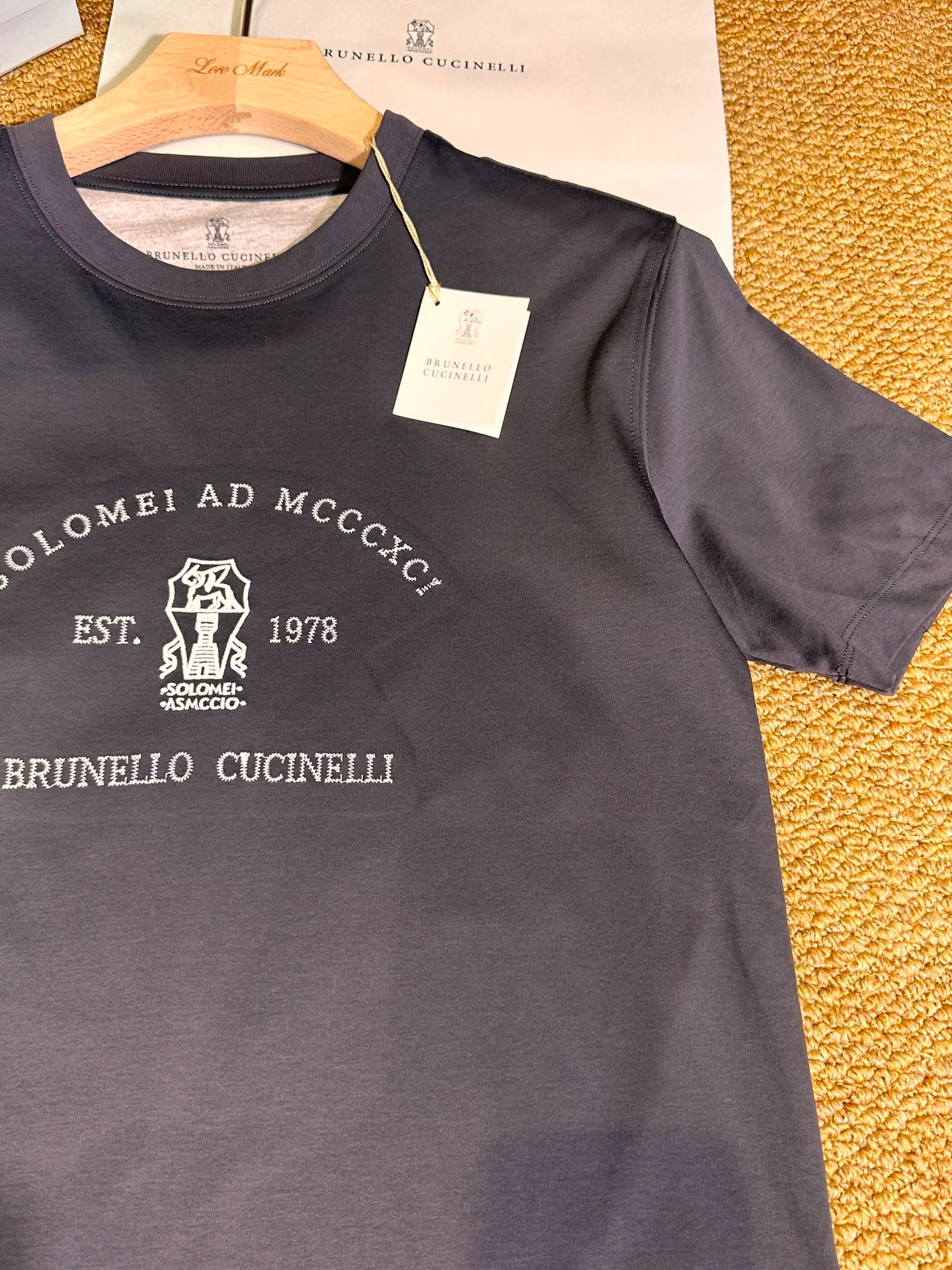 Футболки Мужские Brunello Cucinelli 612486
