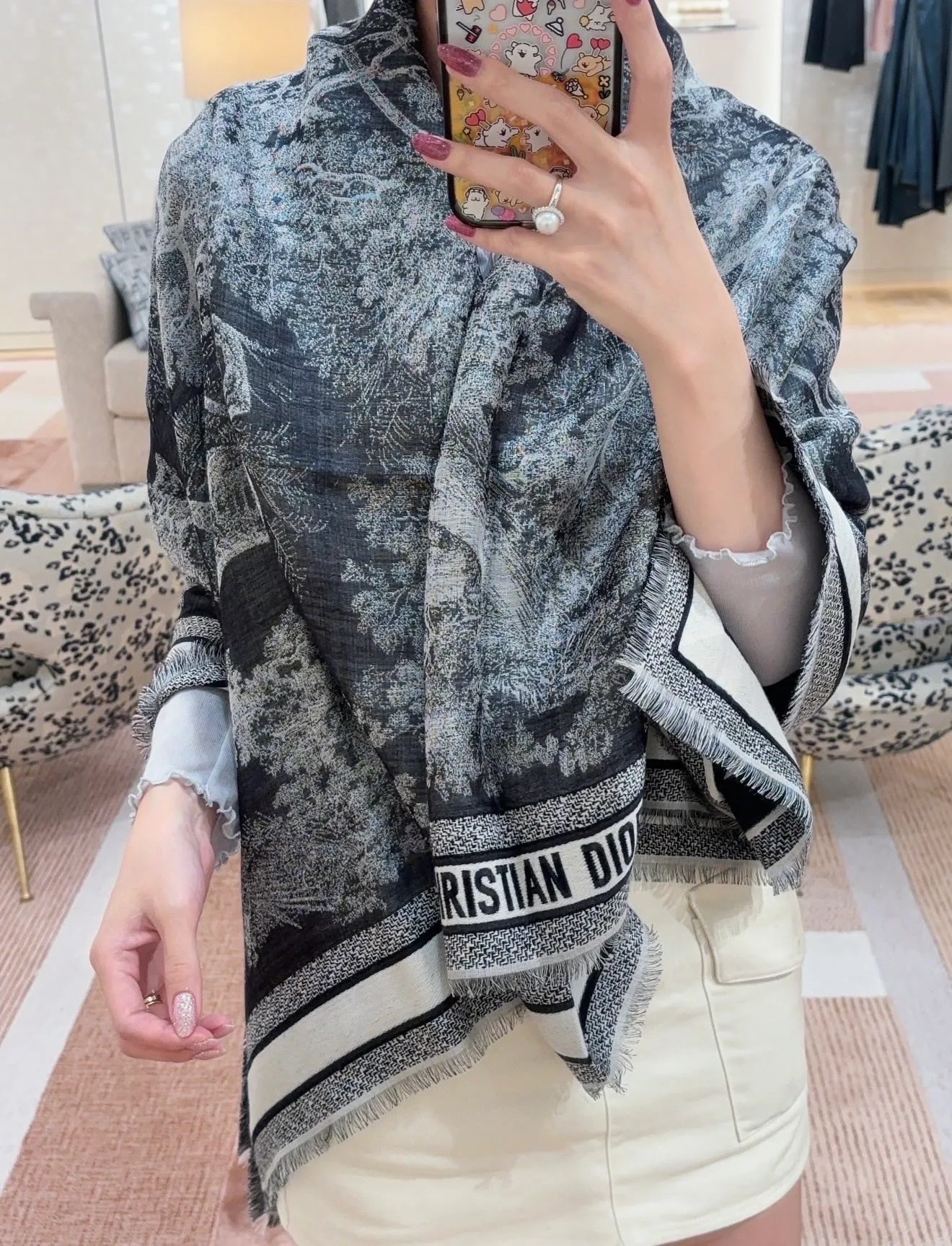 Шарфы Christian Dior 18627133