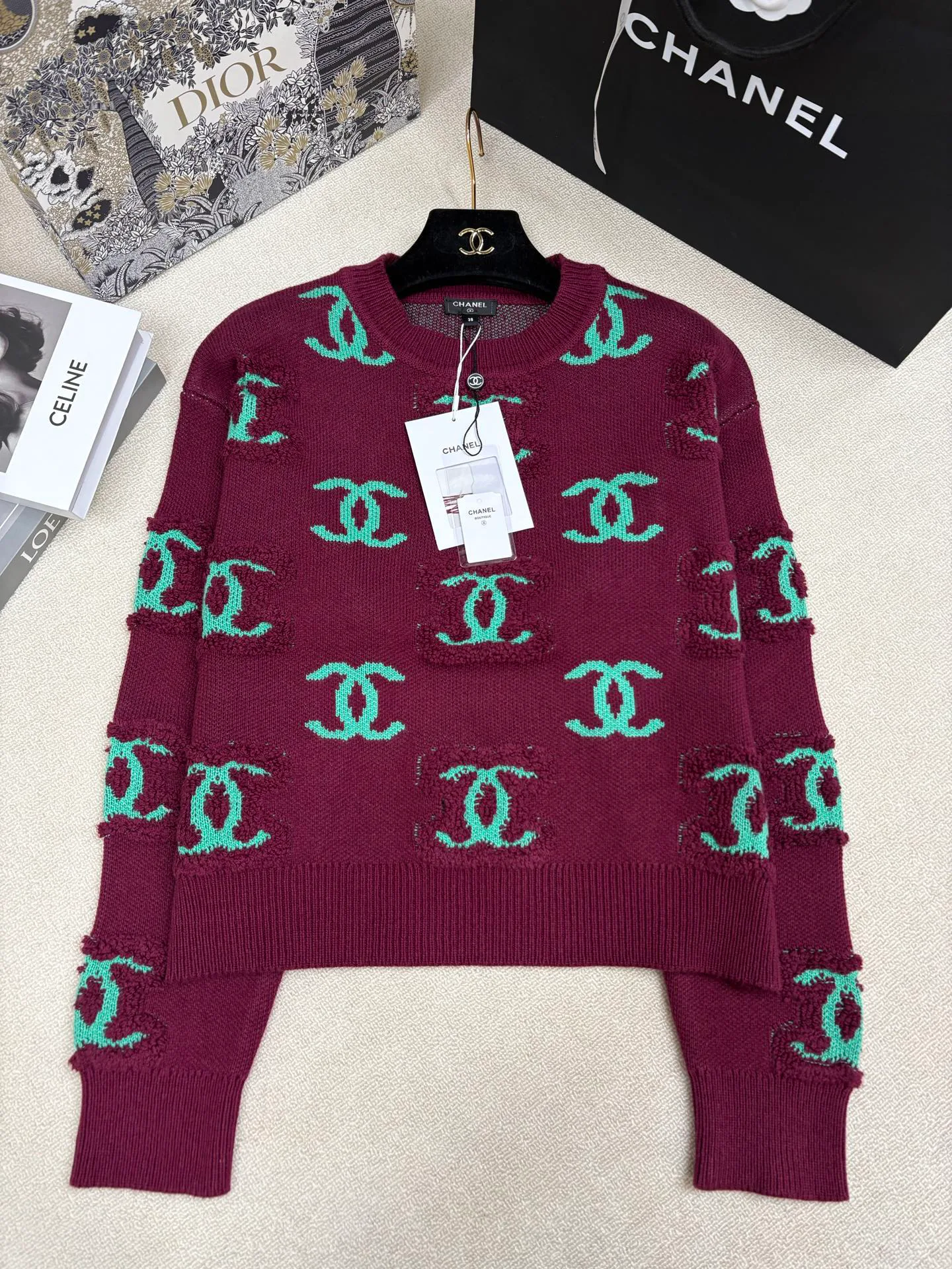 Джемперы И Свитеры Женские Chanel 1456524