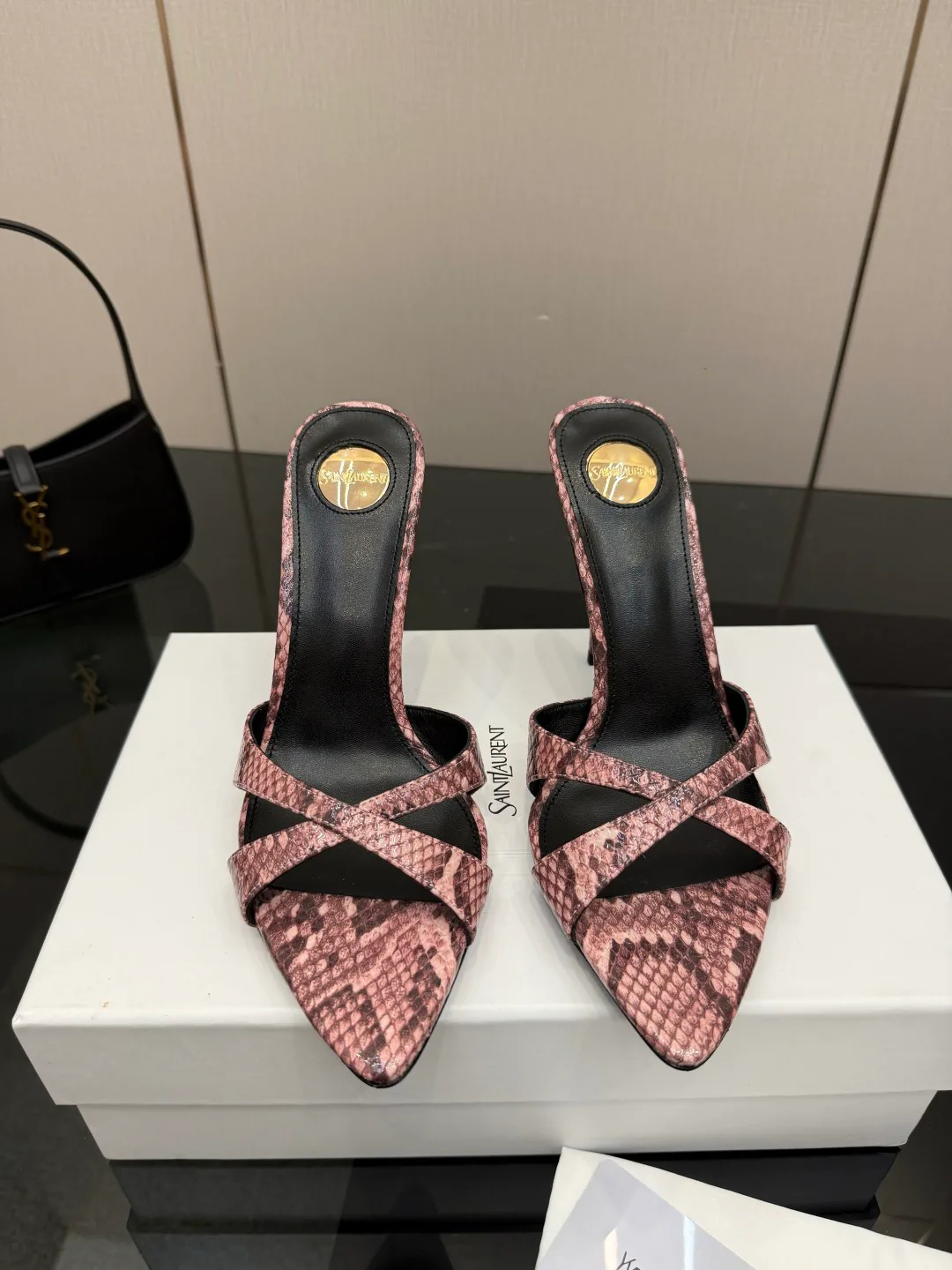 Босоножки Женские Saint Laurent 11424895