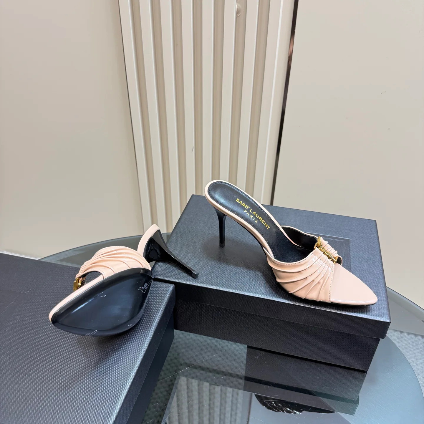 Босоножки Женские Saint Laurent 1883639