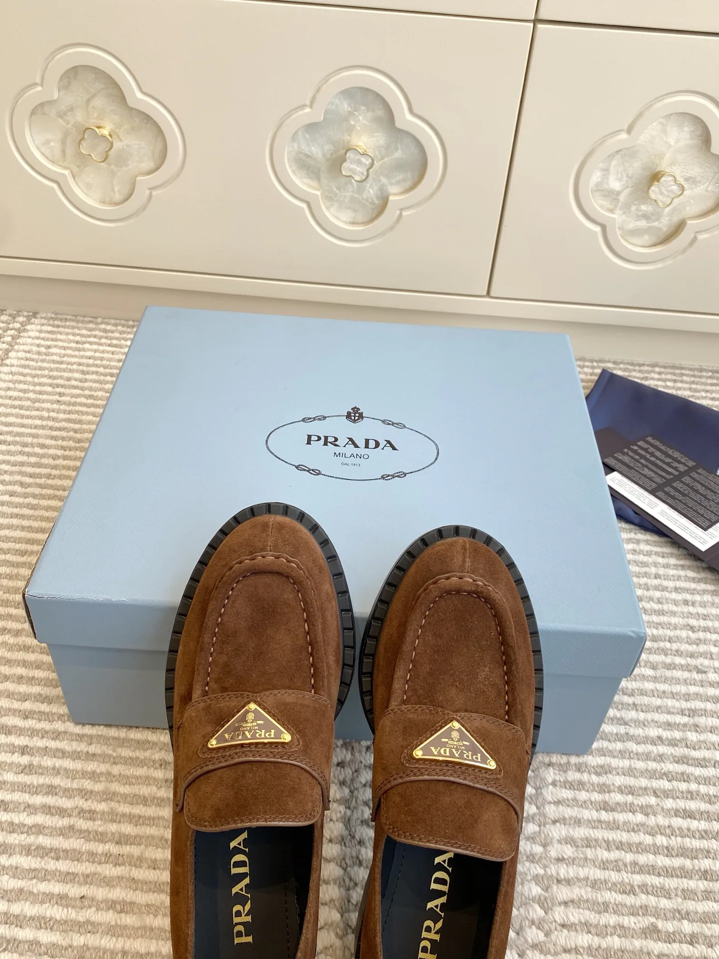 Лоферы И Мокасины Женские Prada 738934