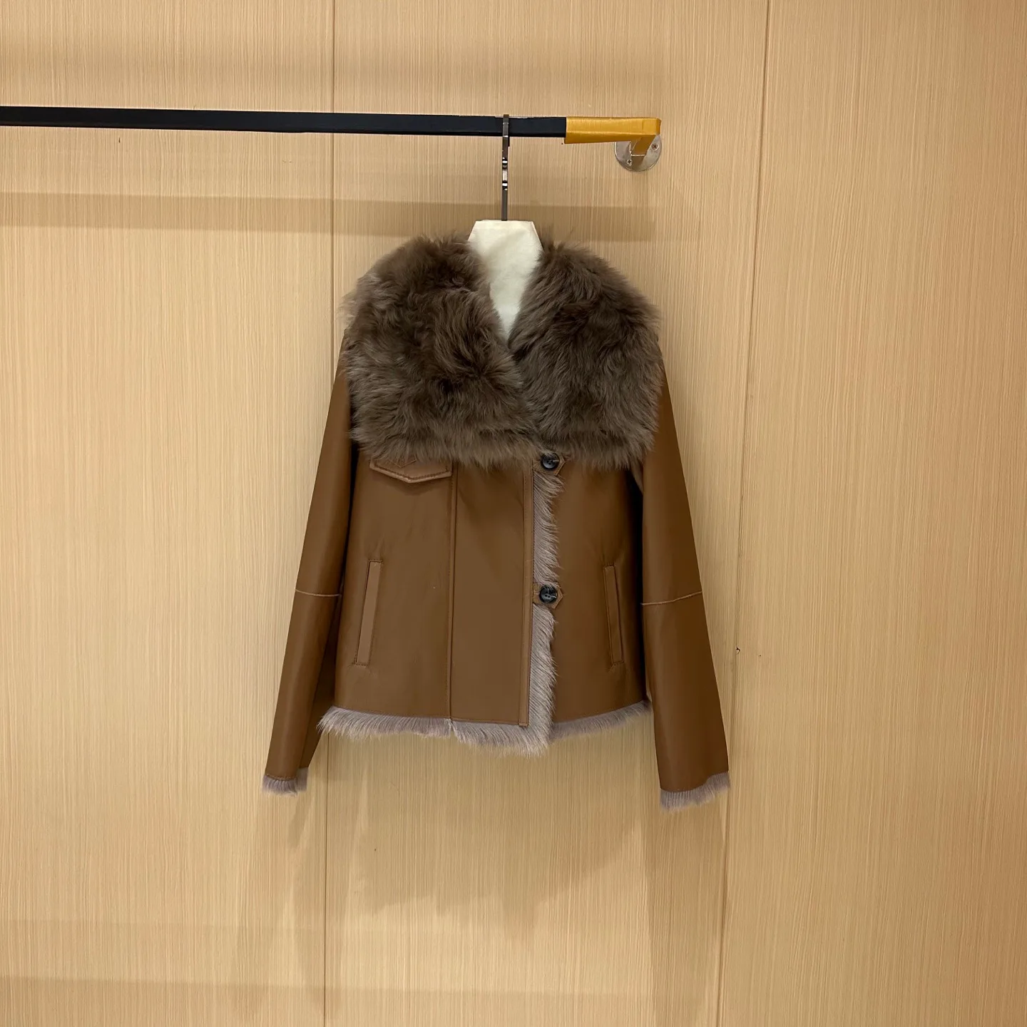 Кожаные Куртки И Дублёнки Женские Max Mara 612074