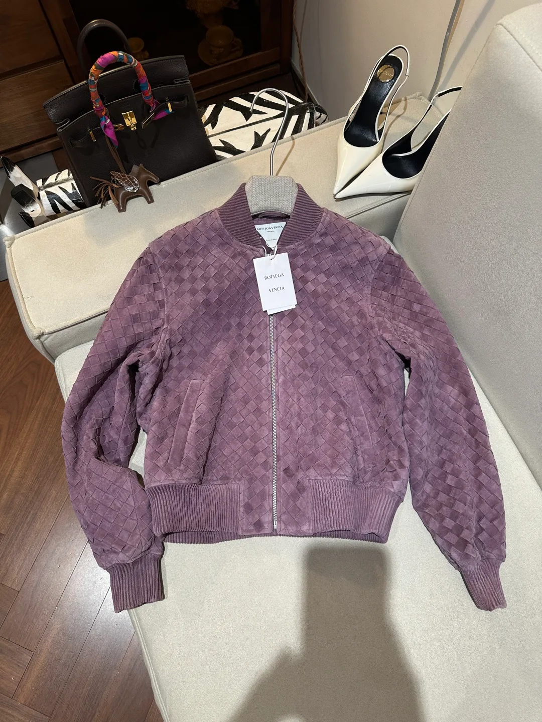 Кожаные Куртки И Дублёнки Женские Bottega Veneta 18562975