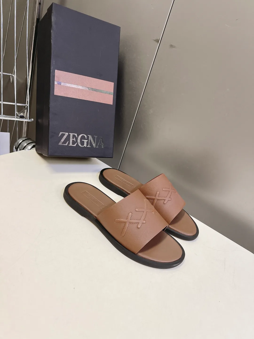 Шлепанцы Мужские Zegna 17138262