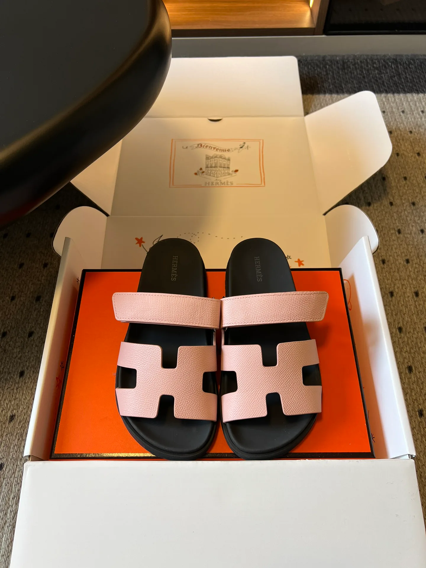 Шлепанцы Женские Hermes 12201738