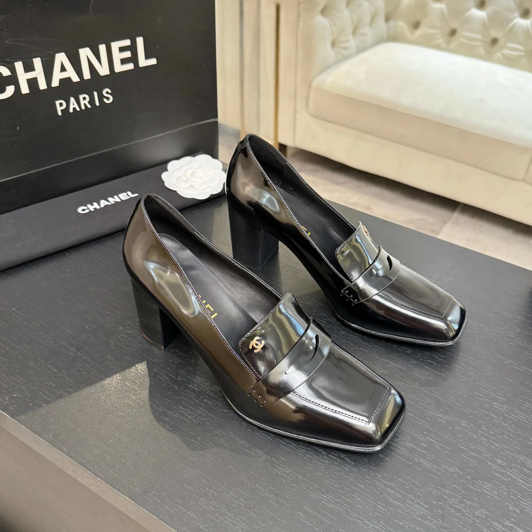 Лоферы И Мокасины Женские Chanel 18063091
