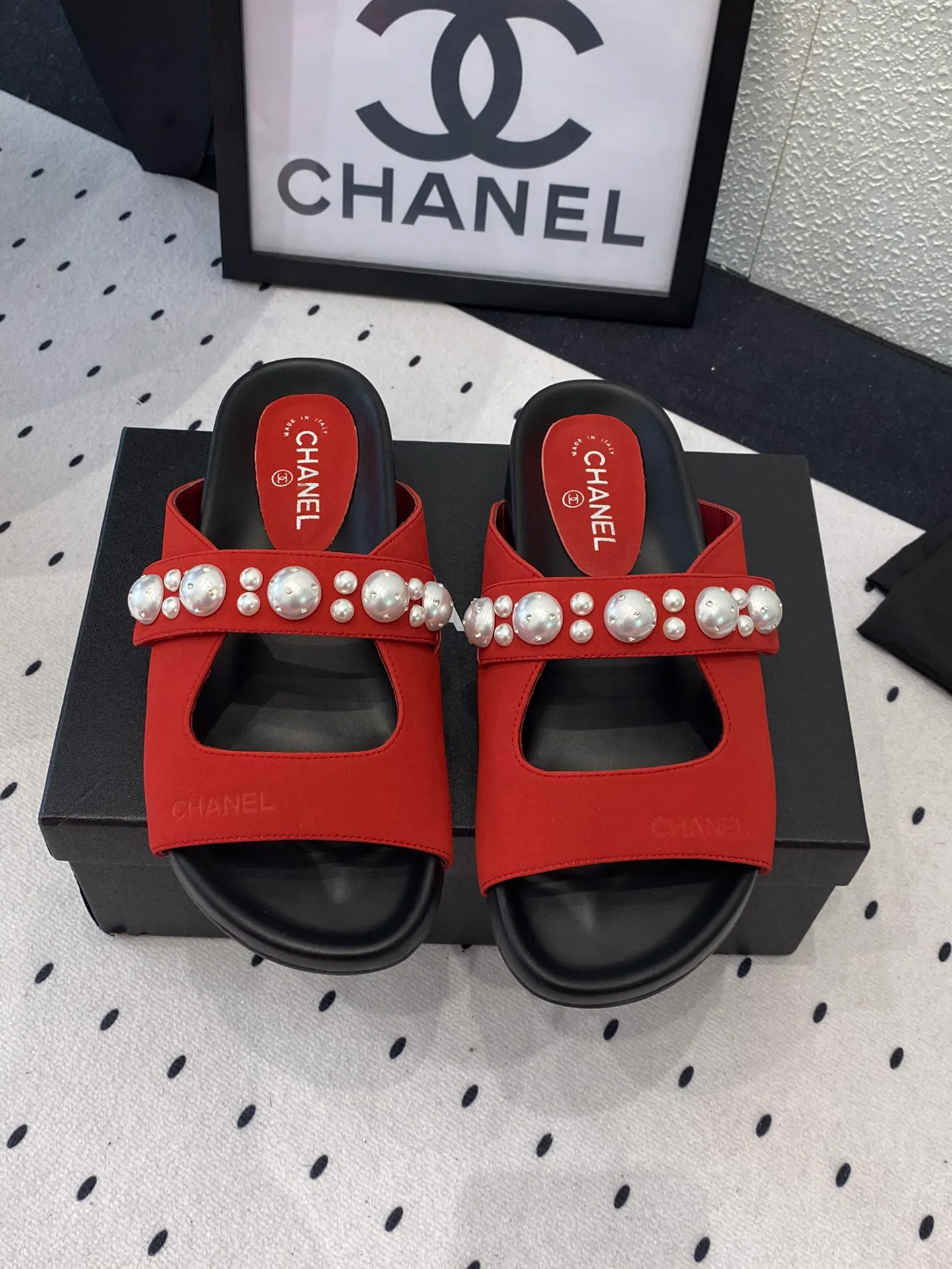 Шлепанцы Женские Chanel 36142