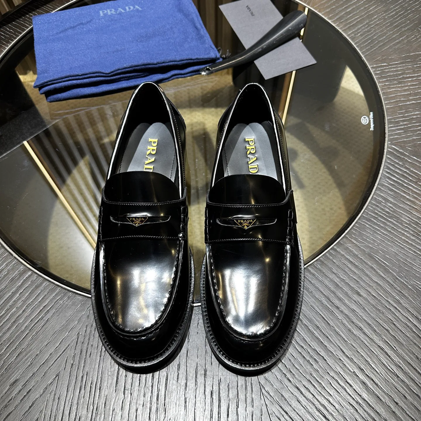 Лоферы И Туфли Мужские Prada 18192308