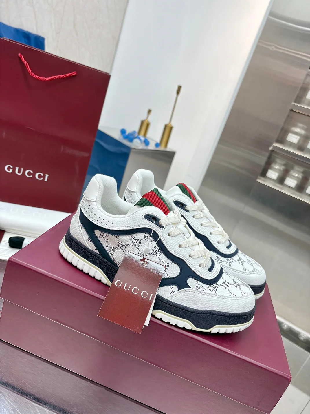 Кроссовки Мужские Gucci 987539