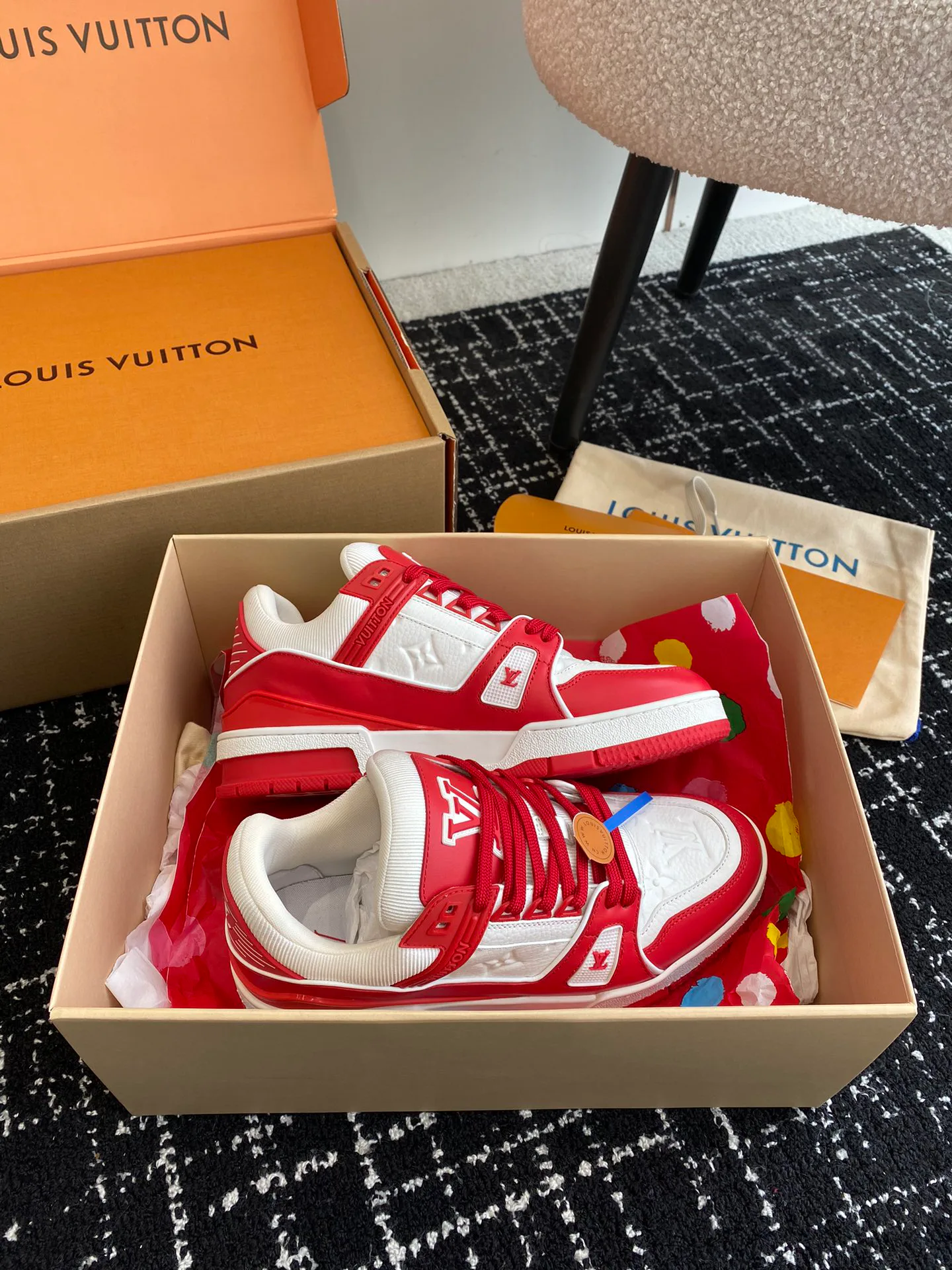 Кроссовки Женские Louis Vuitton 5790933