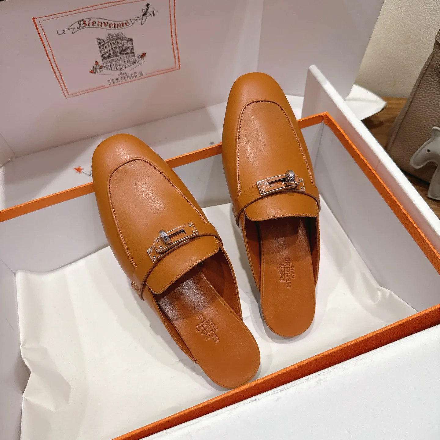 Мюли Женские Hermes 52797