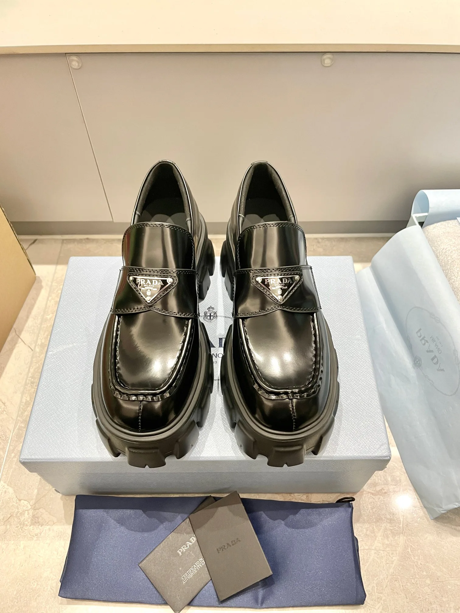 Лоферы И Мокасины Женские Prada 10822514