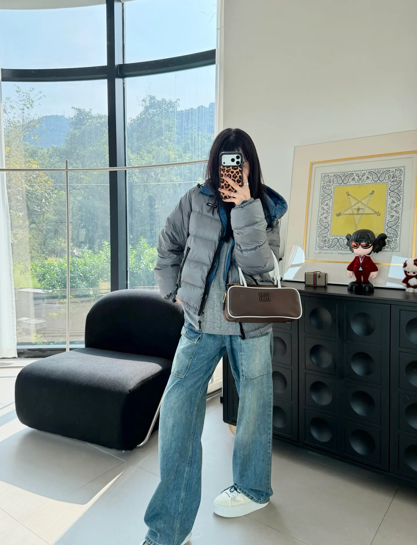 Куртки И Пуховики Женские Miu Miu 19870299